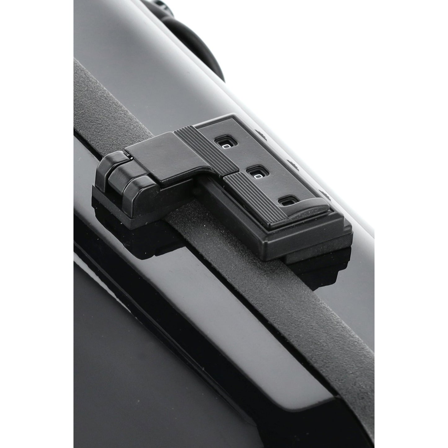 GEWA Violin Case, Air 2.1, Oblong, 4/4, Black/Black, High Gloss, w/Subway Handle