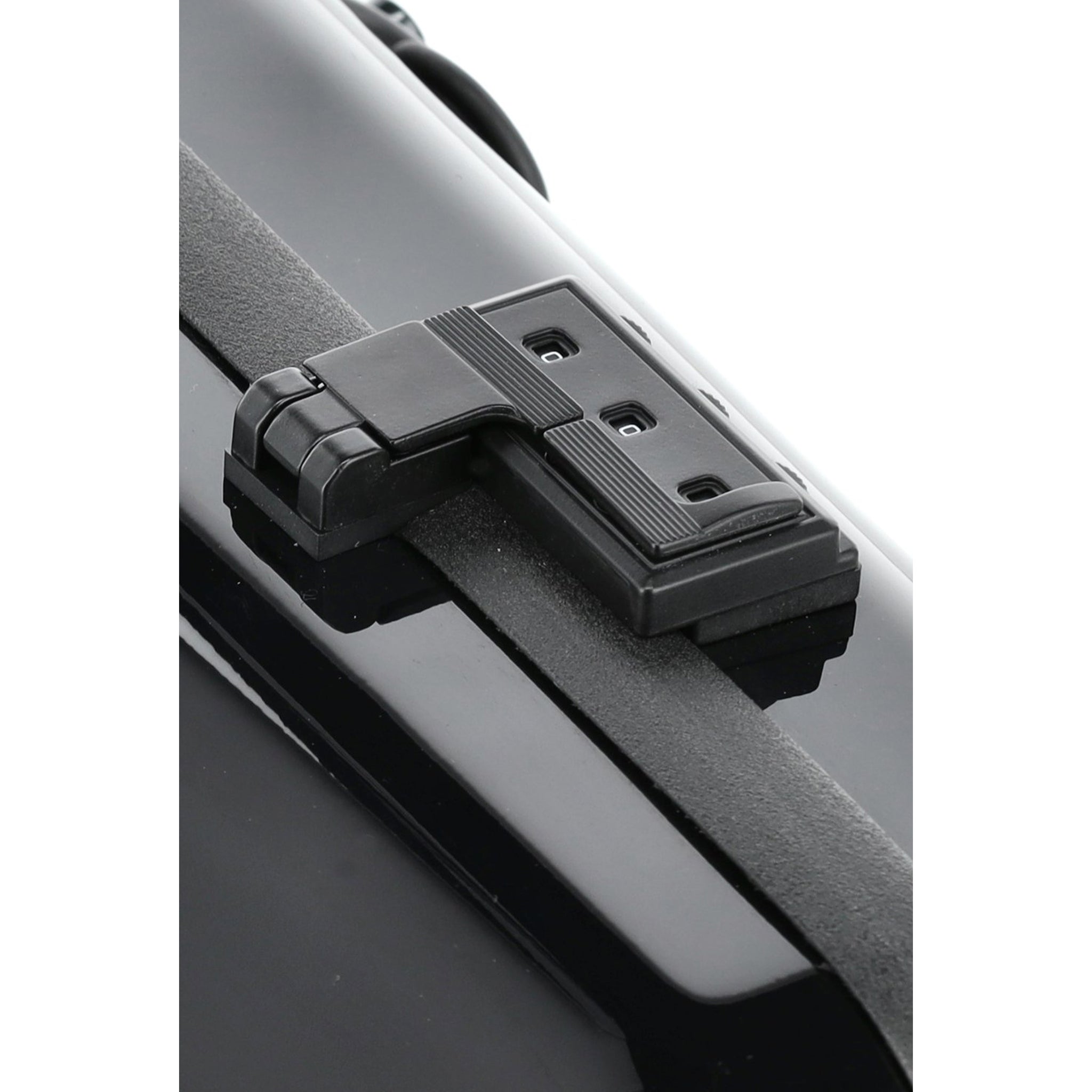 GEWA Violin Case, Air 2.1, Oblong, 4/4, Black/Black, High Gloss, w/Subway Handle