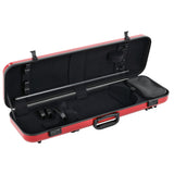 GEWA Violin Case, Air 2.1, Oblong, 4/4, Red/Black, High Gloss, w/Subway Handle