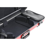 GEWA Violin Case, Air 2.1, Oblong, 4/4, Red/Black, High Gloss, w/Subway Handle