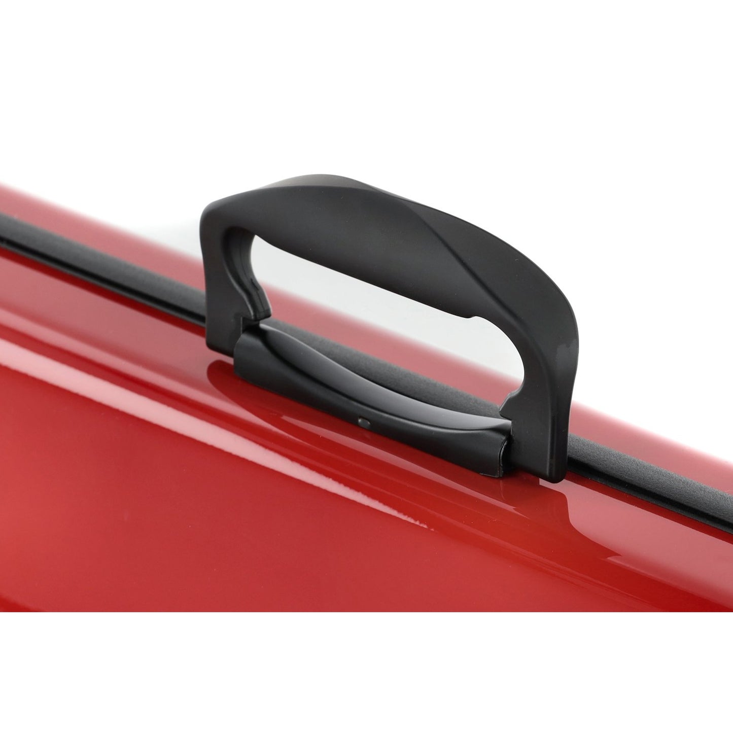 GEWA Violin Case, Air 2.1, Oblong, 4/4, Red/Black, High Gloss, w/Subway Handle