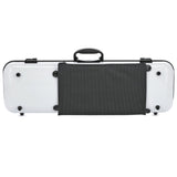 GEWA Violin Case, Air 2.1, Oblong, 4/4, White/Black, High Gloss, w/Subway Handle