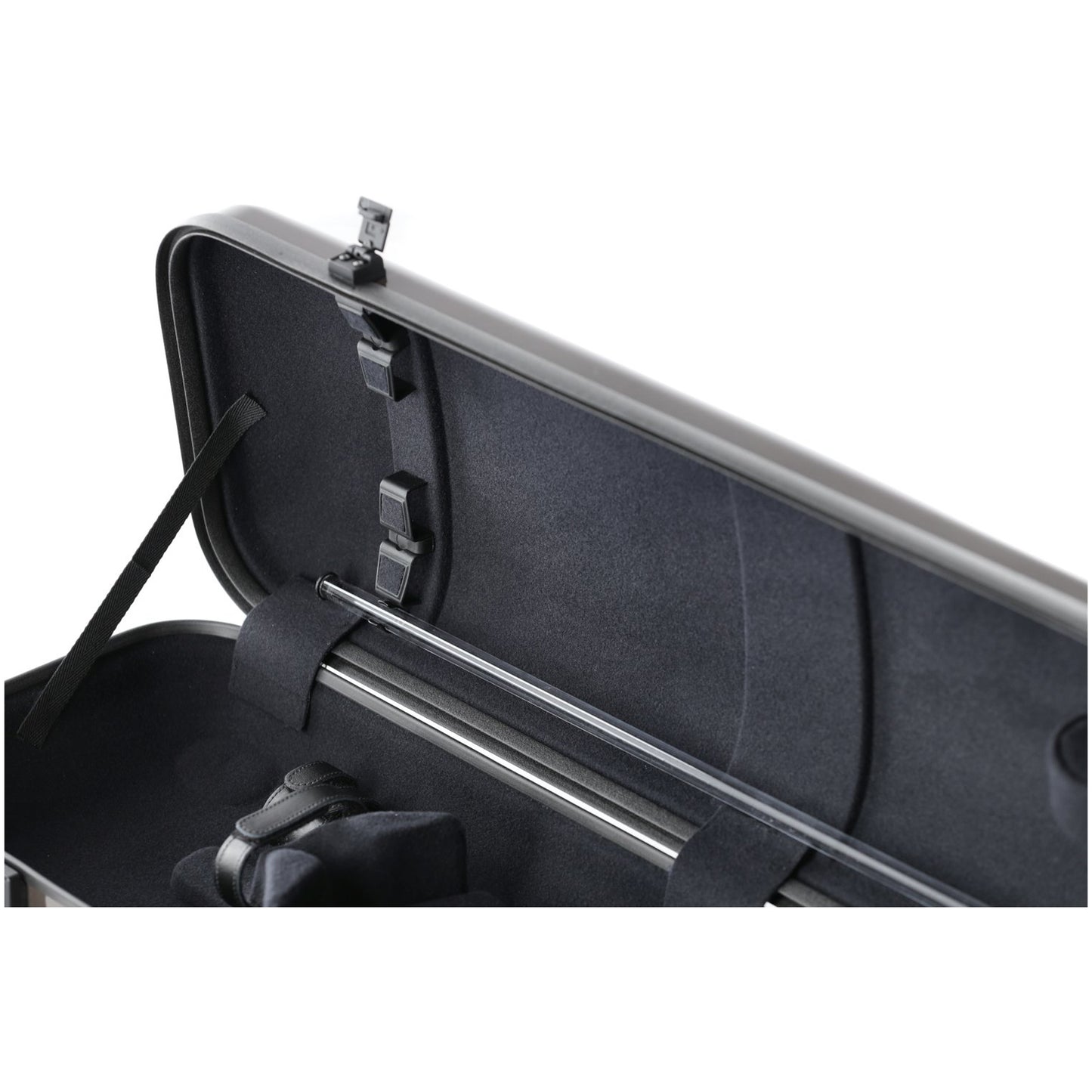 GEWA Violin Case, Air 2.1, Oblong, 4/4, Brown/Black, High Gloss, w/Subway Handle