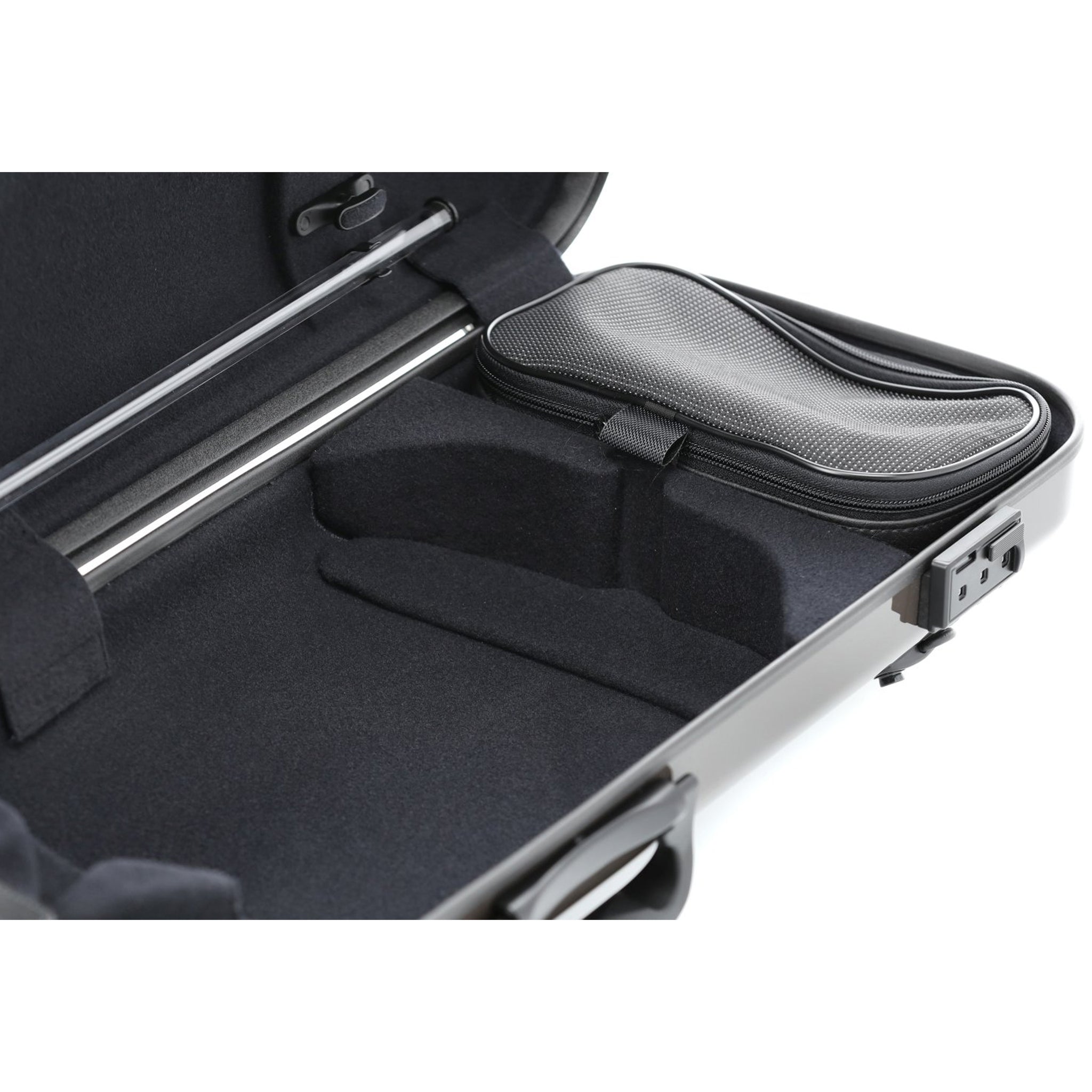 GEWA Violin Case, Air 2.1, Oblong, 4/4, Brown/Black, High Gloss, w/Subway Handle