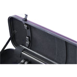 GEWA Violin Case, Air 2.1, Oblong, 4/4, Purple/Black, High Gloss w/Subway Handle