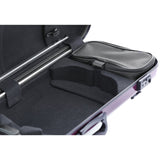 GEWA Violin Case, Air 2.1, Oblong, 4/4, Purple/Black, High Gloss w/Subway Handle