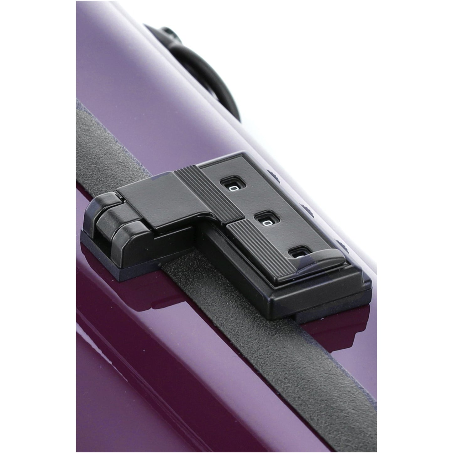 GEWA Violin Case, Air 2.1, Oblong, 4/4, Purple/Black, High Gloss w/Subway Handle