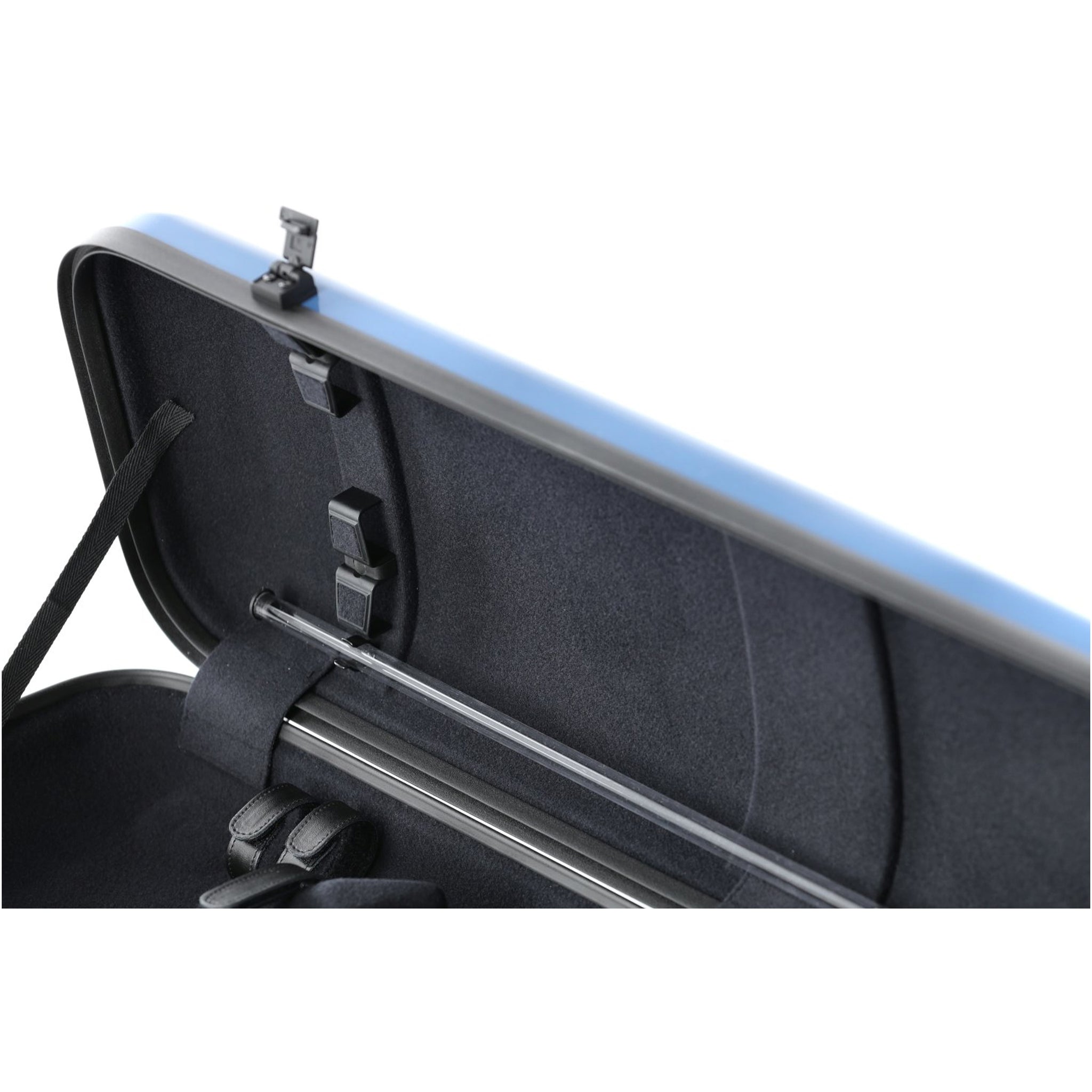 GEWA Violin Case, Air 2.1, Oblong, 4/4, Blue/Black, High Gloss, w/Subway Handle