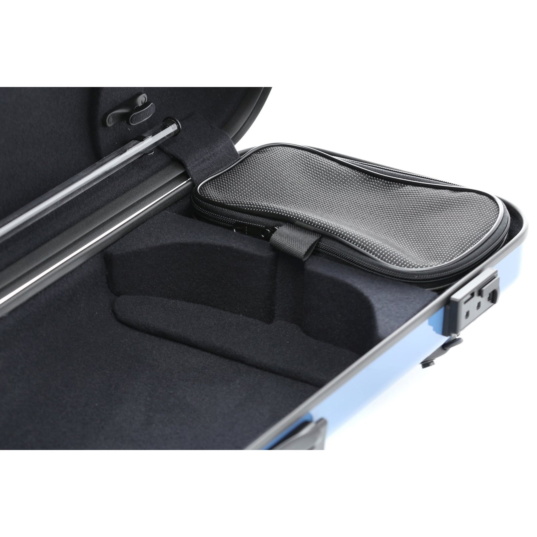 GEWA Violin Case, Air 2.1, Oblong, 4/4, Blue/Black, High Gloss, w/Subway Handle