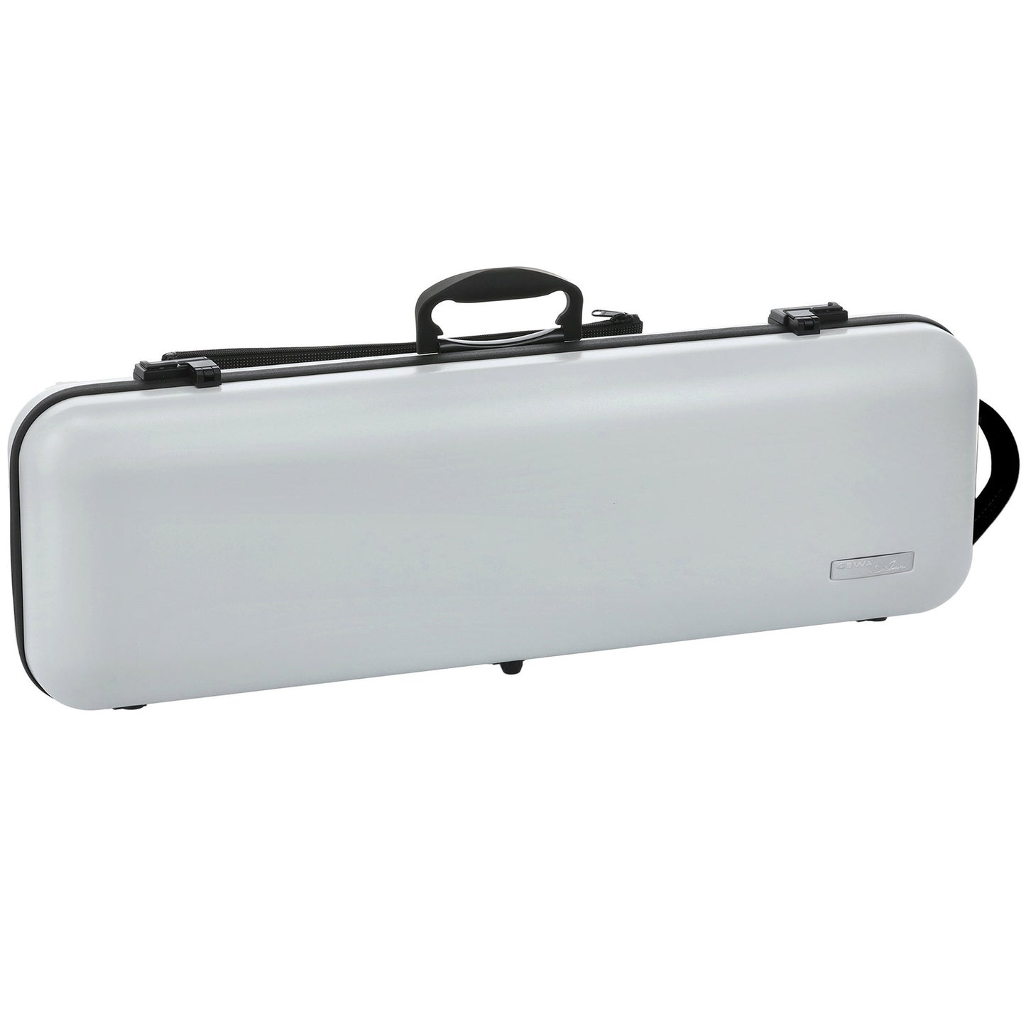 GEWA Violin Case, Air 2.1, Oblong, 4/4, White/Black, Matte, w/Subway Handle