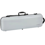 GEWA Violin Case, Air 2.1, Oblong, 4/4, White/Black, Matte, w/Subway Handle