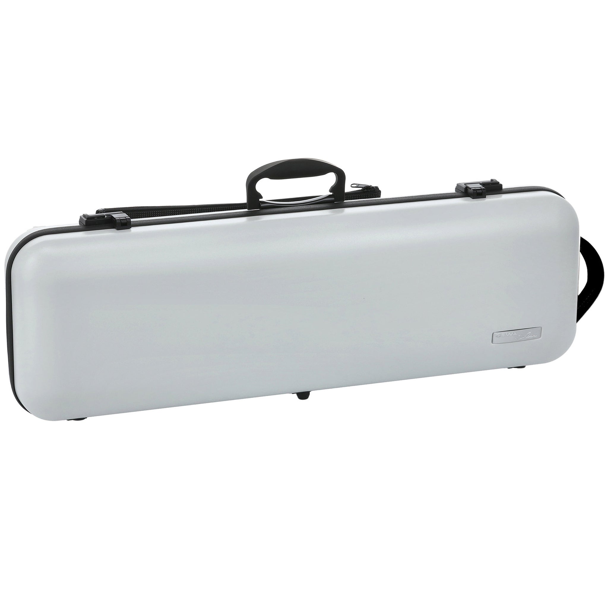 GEWA Violin Case, Air 2.1, Oblong, 4/4, White/Black, Matte, w/Subway Handle
