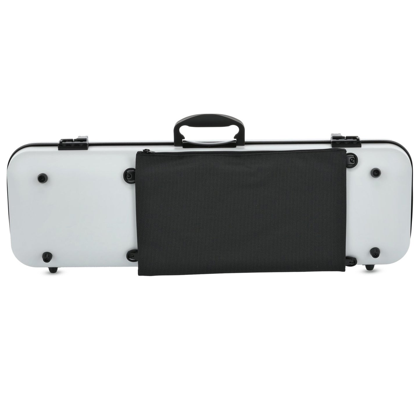 GEWA Violin Case, Air 2.1, Oblong, 4/4, White/Black, Matte, w/Subway Handle