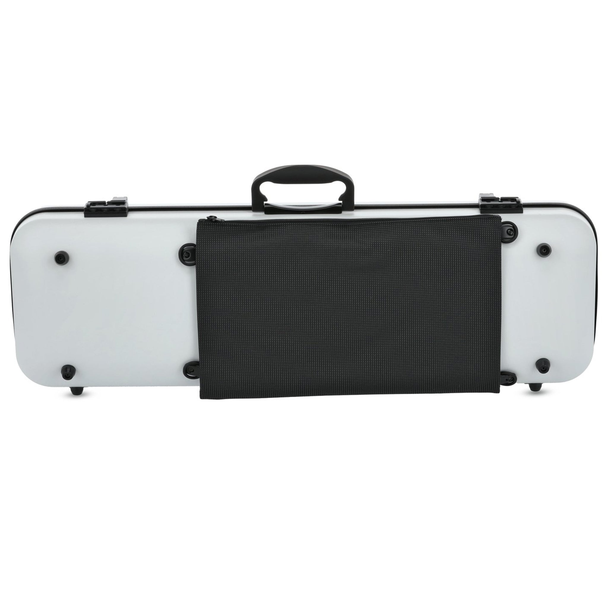 GEWA Violin Case, Air 2.1, Oblong, 4/4, White/Black, Matte, w/Subway Handle