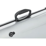 GEWA Violin Case, Air 2.1, Oblong, 4/4, Metallic Silver/Black, High Gloss