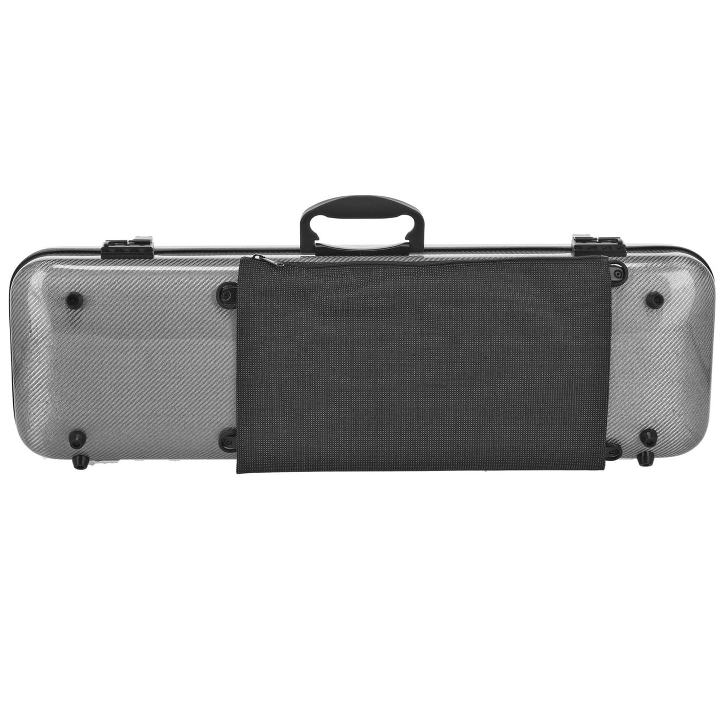 GEWA Violin Case, Idea 2.0, Oblong, 4/4, Carbon Titanium/Black w/Subway Handle