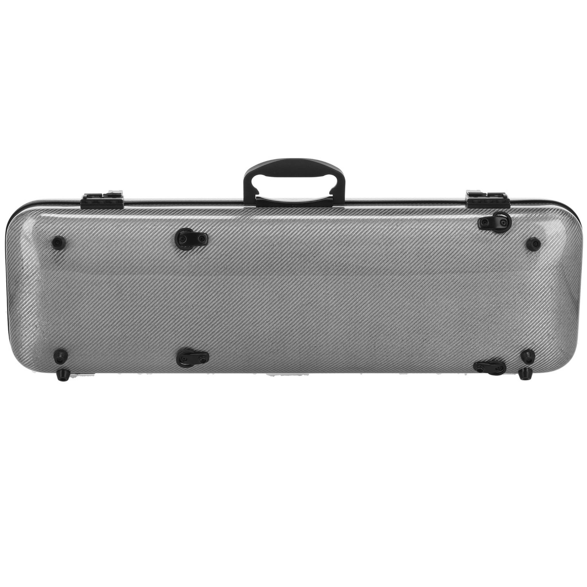 GEWA Violin Case, Idea 2.0, Oblong, 4/4, Carbon Titanium/Black w/Subway Handle