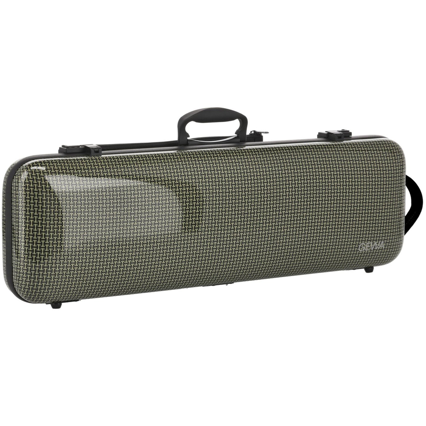 GEWA Violin Case, Idea 1.9, Oblong, 4/4, Yellow-Black/Black w/Subway Handle