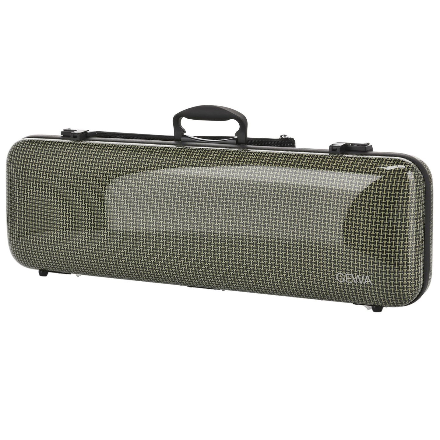 GEWA Violin Case, Idea 1.9, Oblong, 4/4, Yellow-Black/Black w/Subway Handle