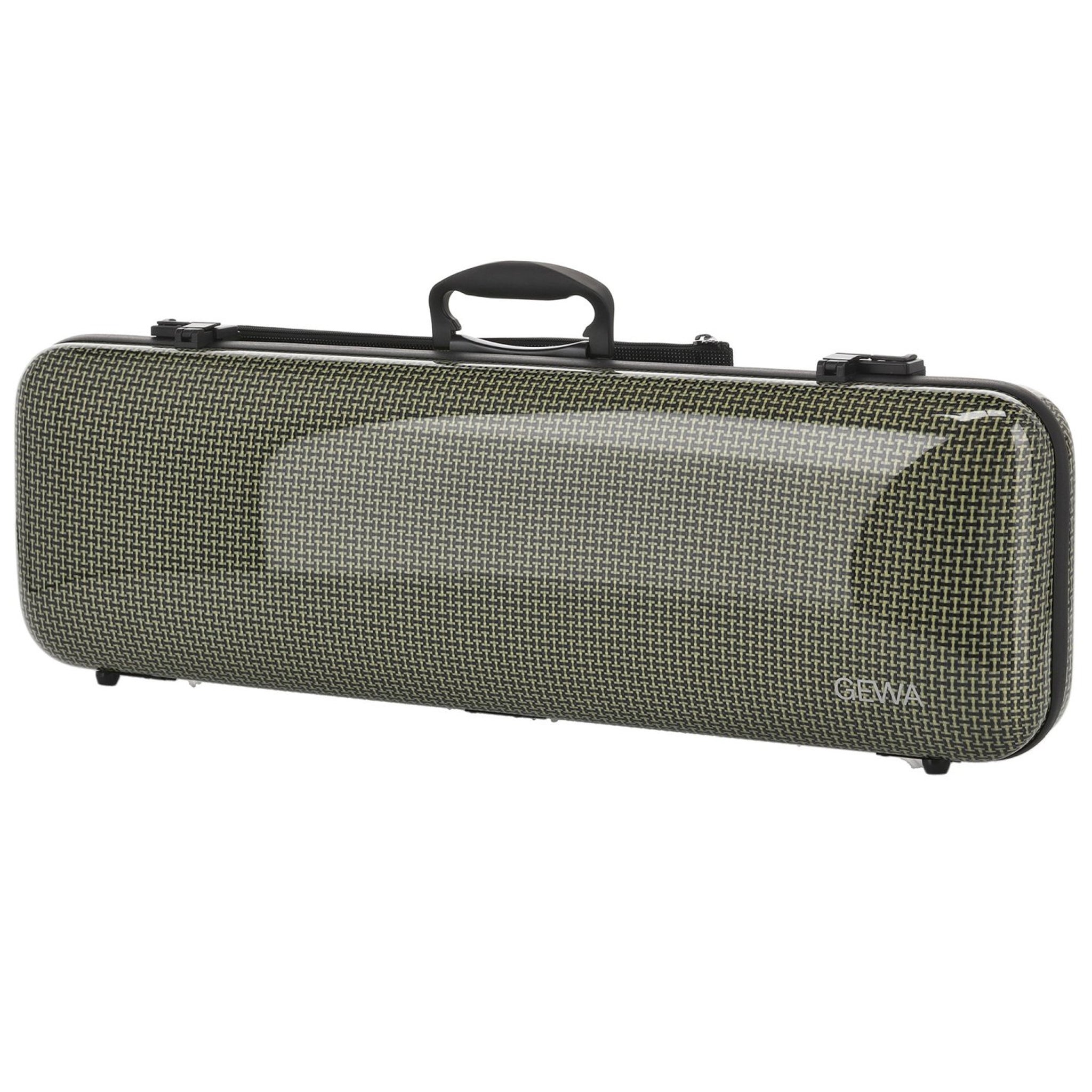 GEWA Violin Case, Idea 1.9, Oblong, 4/4, Yellow-Black/Black w/Subway Handle