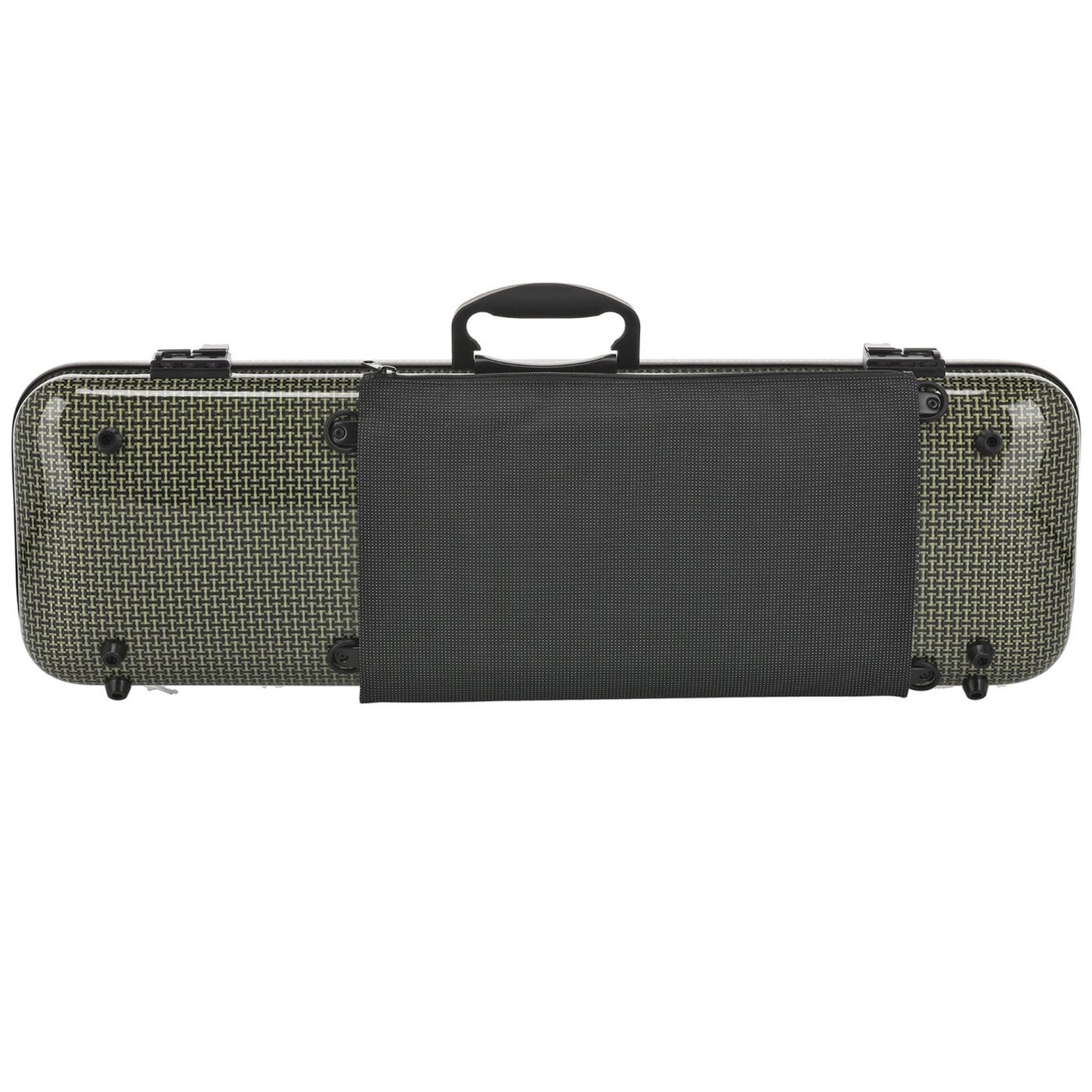 GEWA Violin Case, Idea 1.9, Oblong, 4/4, Yellow-Black/Black w/Subway Handle