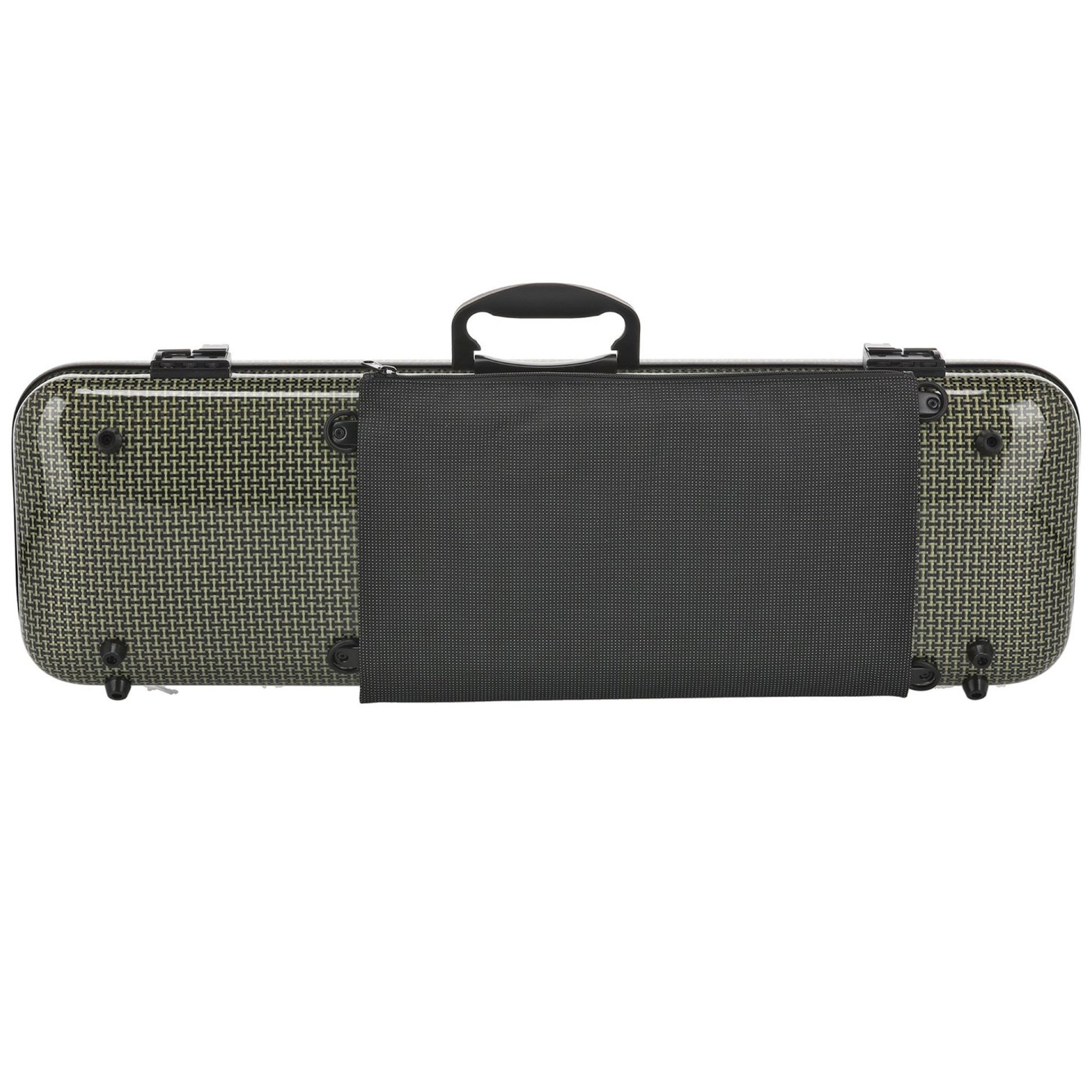 GEWA Violin Case, Idea 1.9, Oblong, 4/4, Yellow-Black/Black w/Subway Handle
