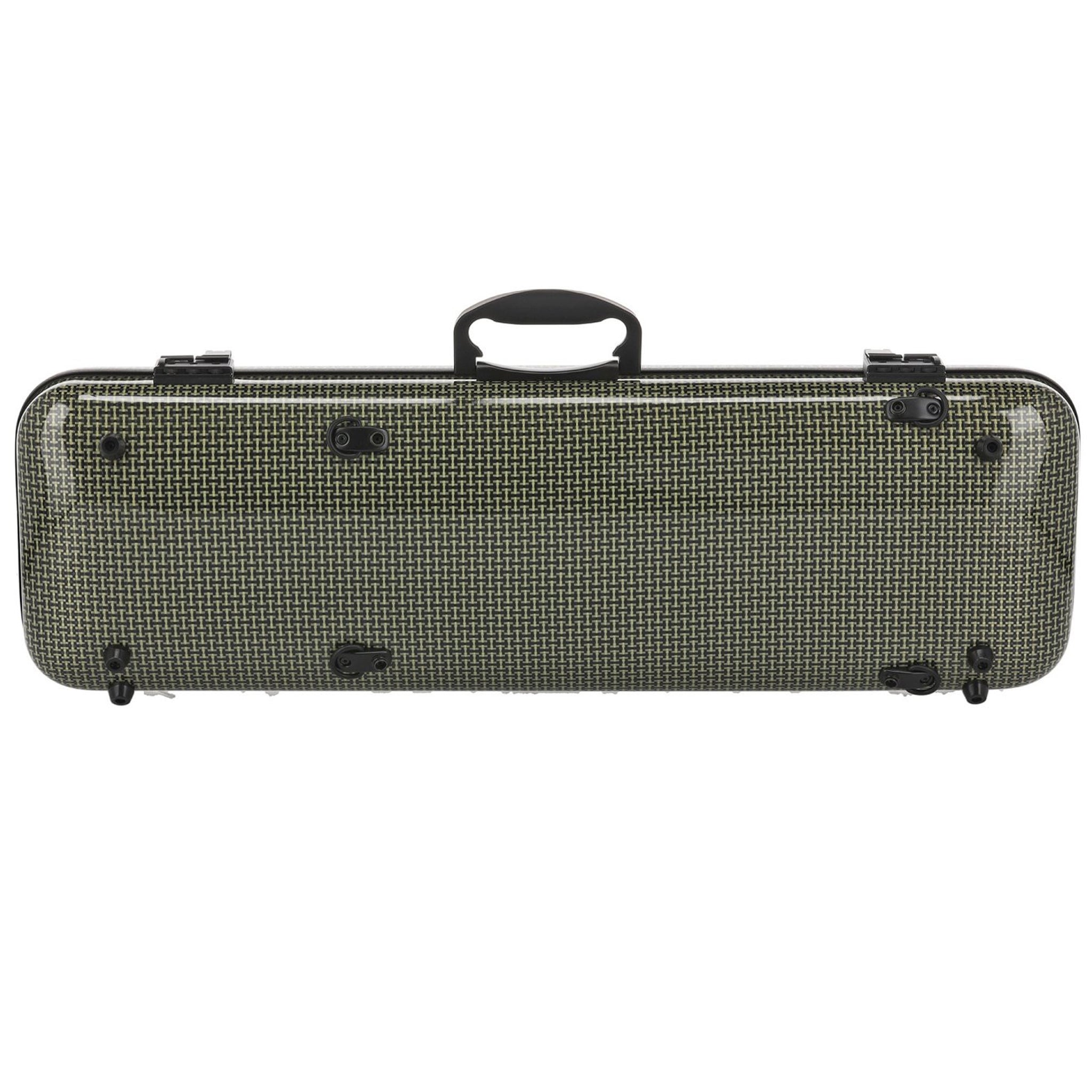 GEWA Violin Case, Idea 1.9, Oblong, 4/4, Yellow-Black/Black w/Subway Handle
