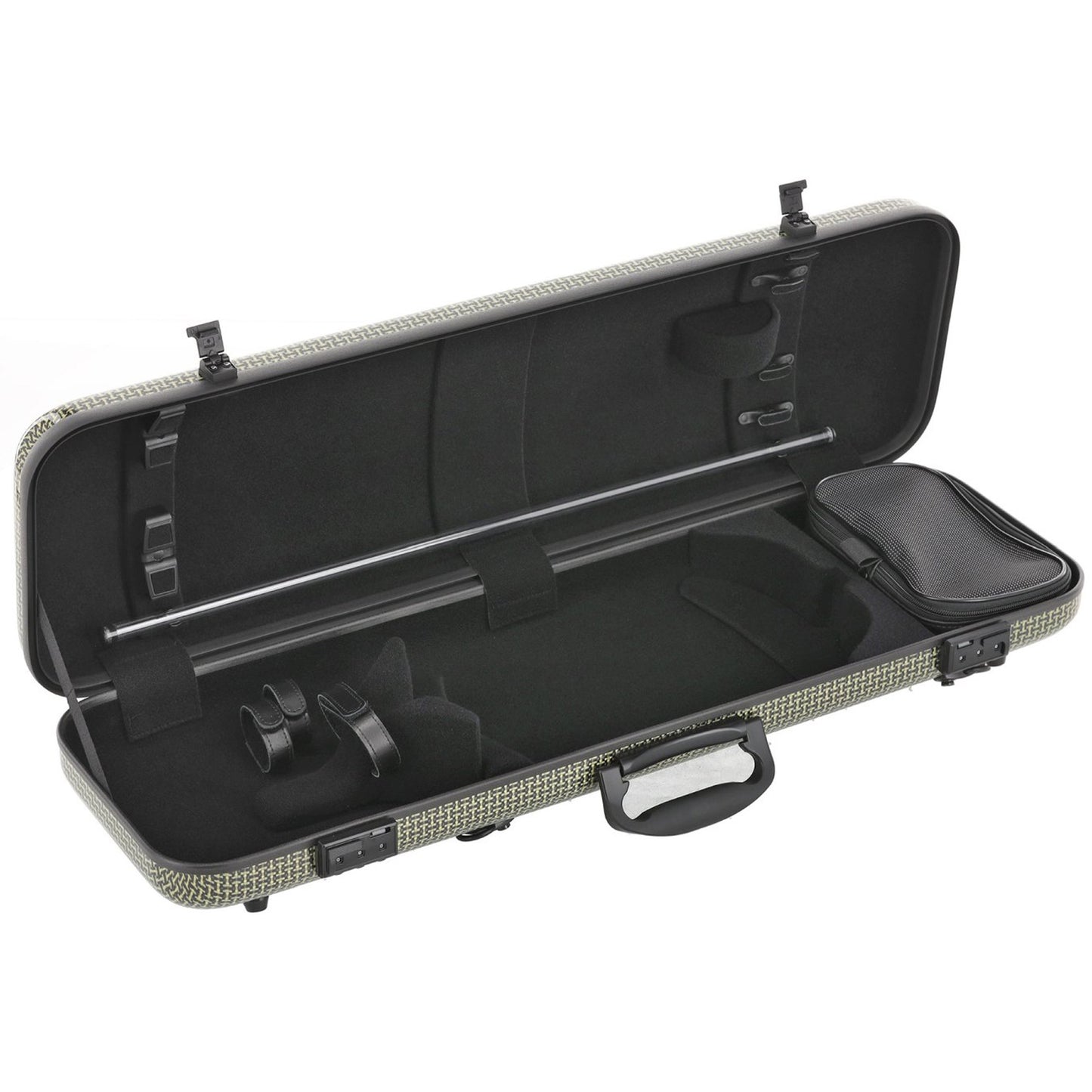 GEWA Violin Case, Idea 1.9, Oblong, 4/4, Yellow-Black/Black w/Subway Handle