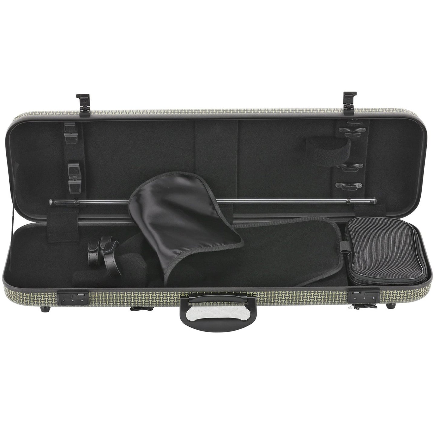GEWA Violin Case, Idea 1.9, Oblong, 4/4, Yellow-Black/Black w/Subway Handle
