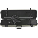 GEWA Violin Case, Idea 1.9, Oblong, 4/4, Yellow-Black/Black w/Subway Handle