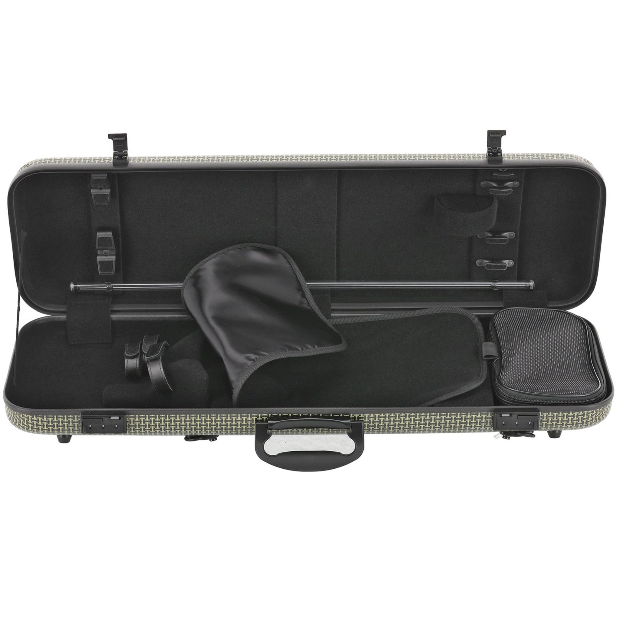 GEWA Violin Case, Idea 1.9, Oblong, 4/4, Yellow-Black/Black w/Subway Handle