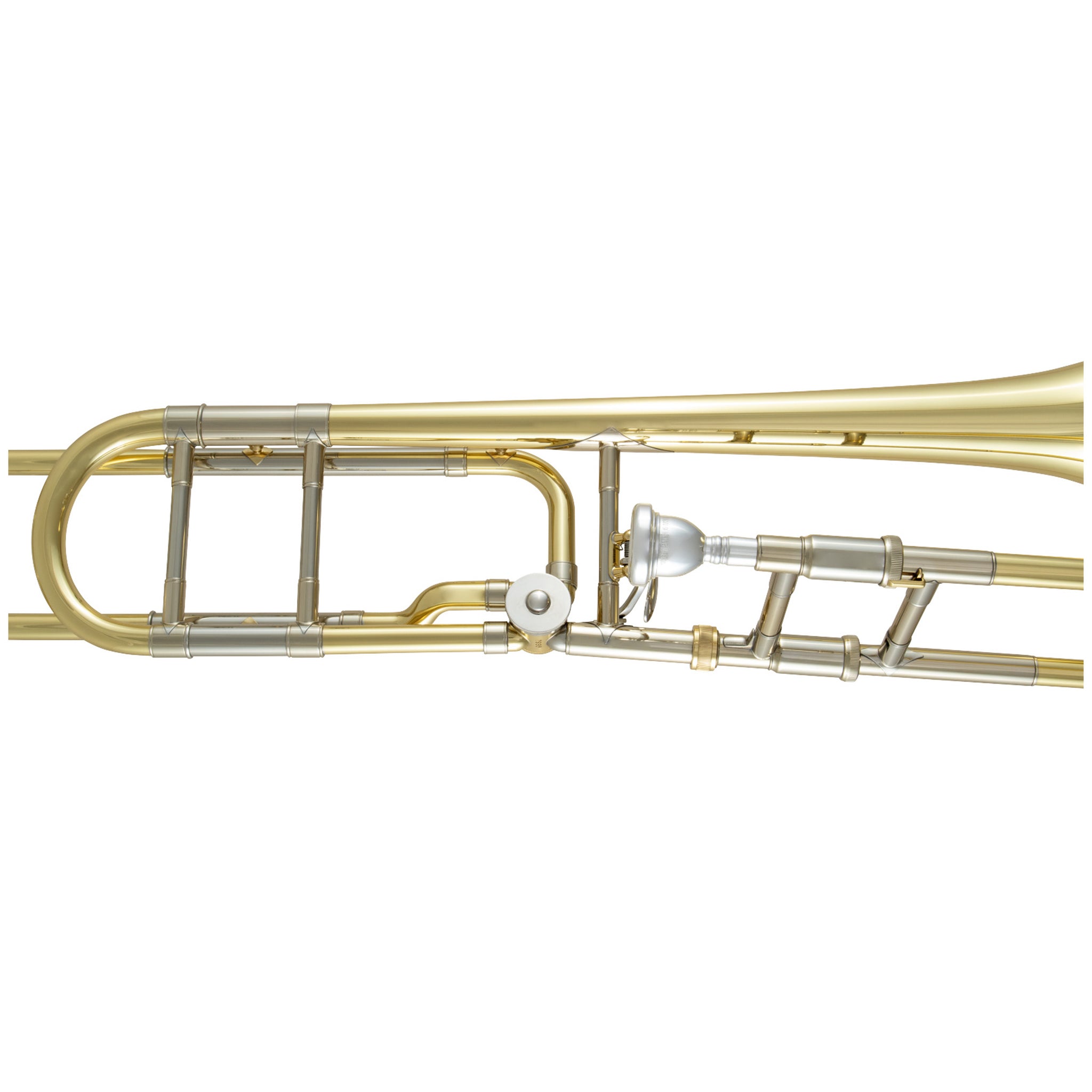 Bach 42BO Stradivarius Tenor Trombone Open Wrap, F Attachment Yellow Brass Bell