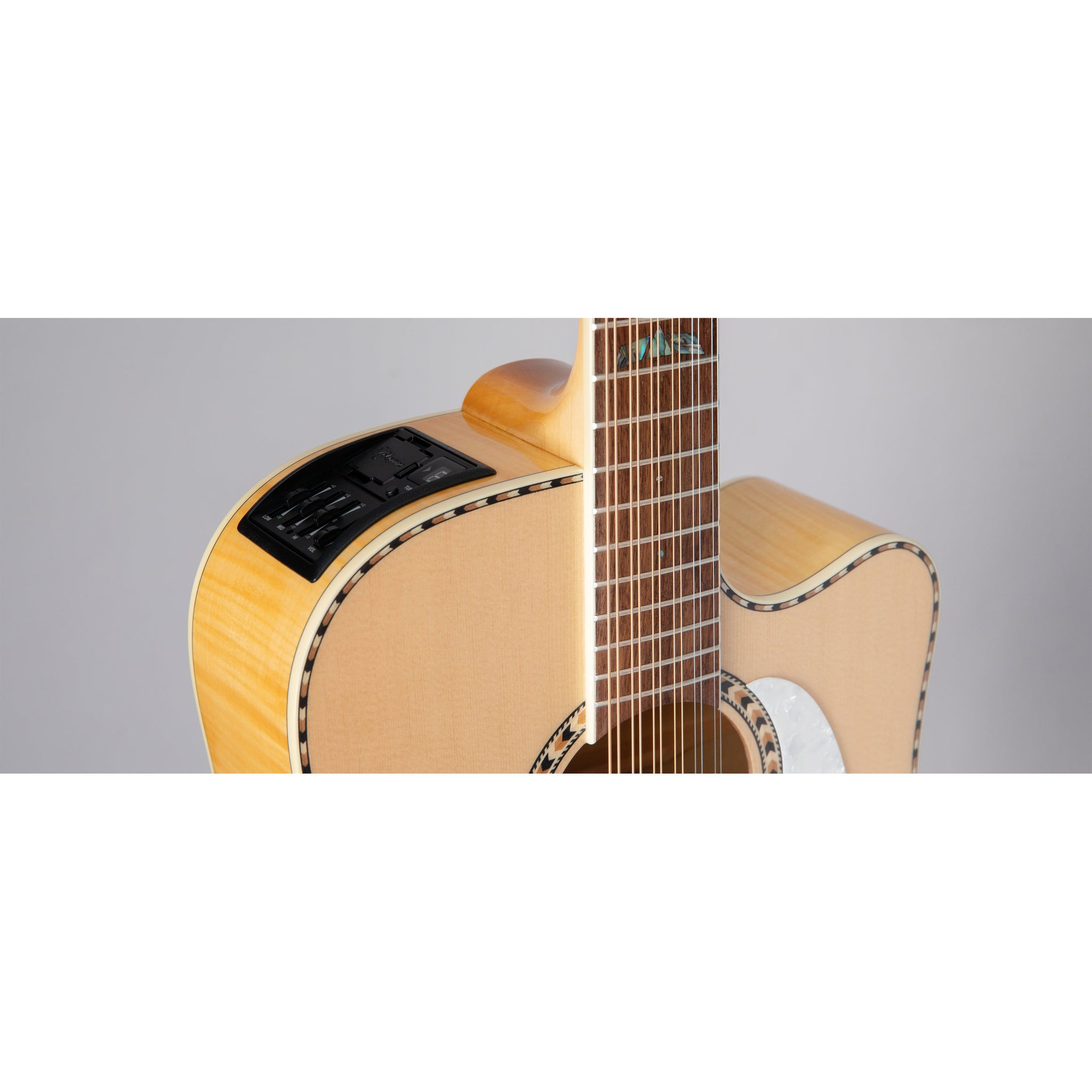 Takamine GD74CE-12U NAT 12-String Acoustic-Electric Guitar W/Gig Bag