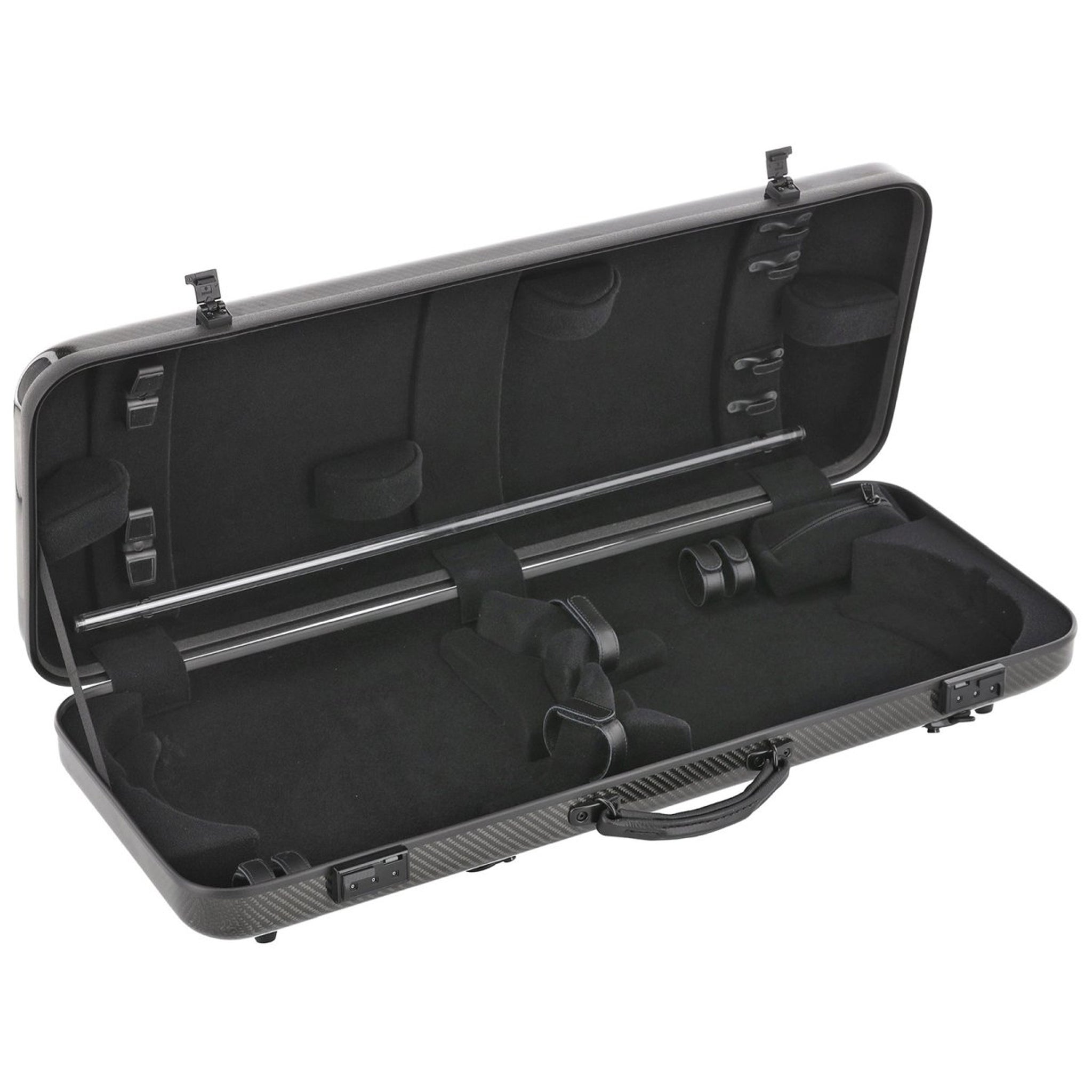 GEWA Double Case, Violin, Idea 2.5, 4/4, Carbon Black/Black