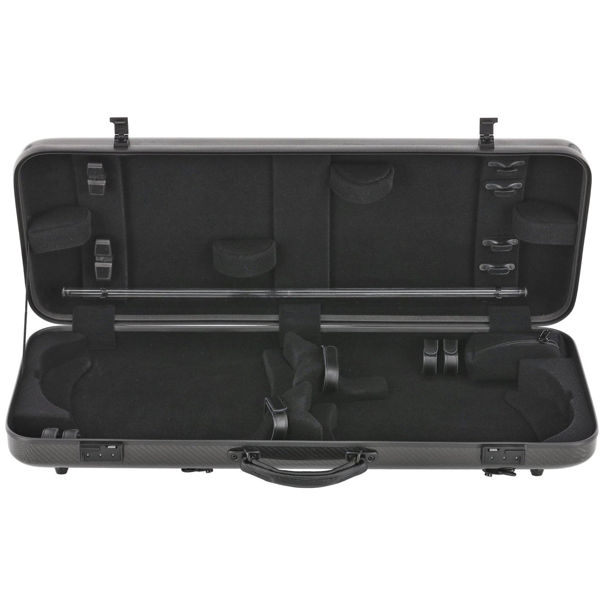 GEWA Double Case, Violin, Idea 2.5, 4/4, Carbon Black/Black