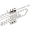 Blessing Performance Series Bb Trumpet, .460" Bore, Silver-Plate, Outfit