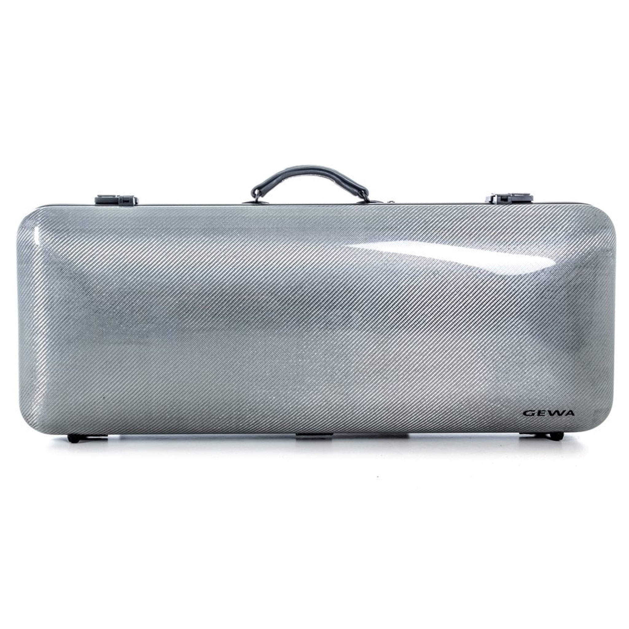 GEWA Viola Case, Idea 2.8, Oblong, Adjustable 78cm Long, Carbon Titanium/Black
