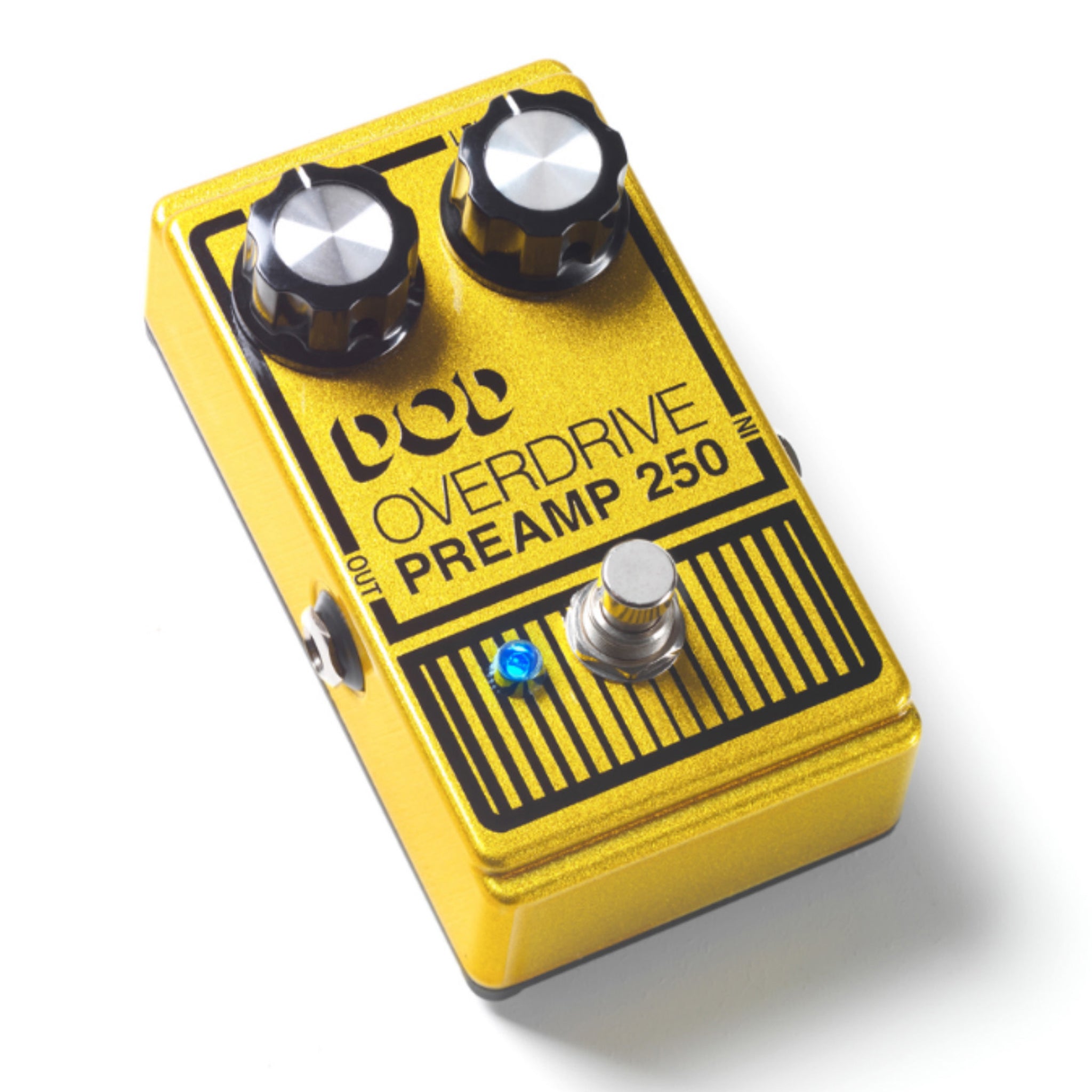 Digitech DOD Overdrive Preamp 250 True Bypass and 9V