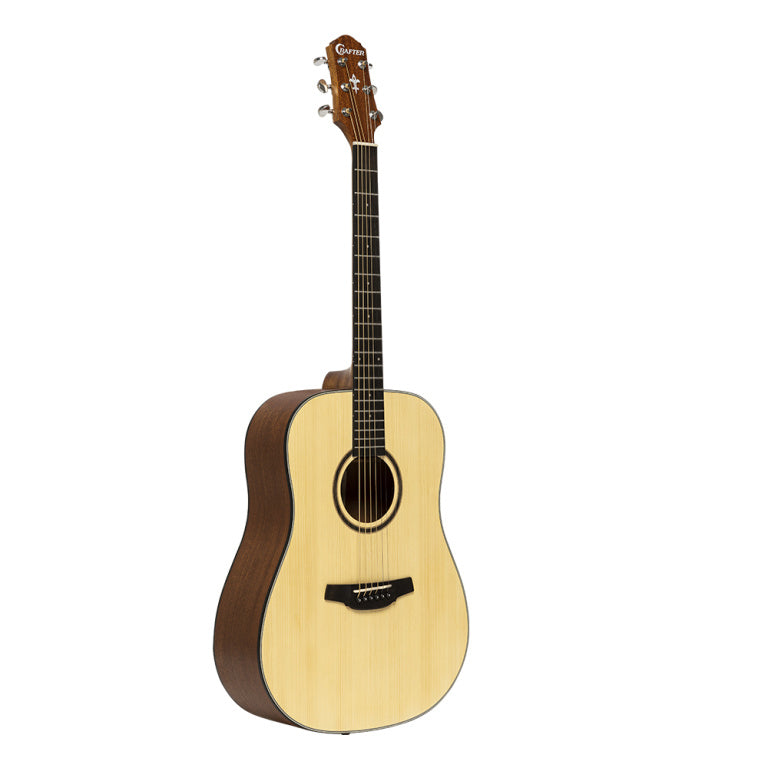 Crafter Silver Series 100 Dreadnought Acoustic Guitar With Engelmann Spruce Top