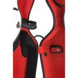 GEWA Cello Case, Air 3.9, 4/4, White/Bordeaux