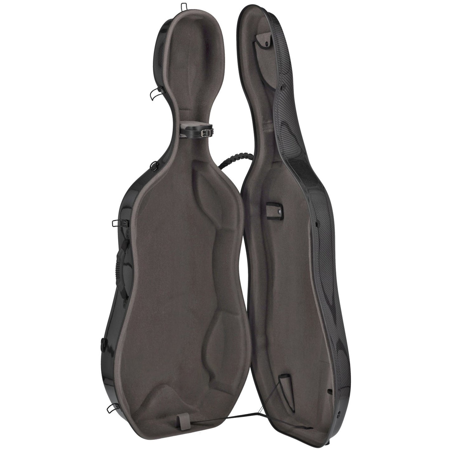 GEWA Cello Case, Idea Original Carbon 2.9, 4/4, Carbon Black/Anthracite