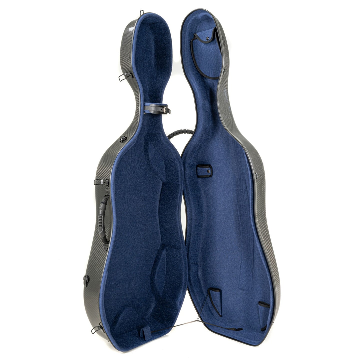 GEWA Cello Case, Idea Original Carbon 2.9, 4/4, Carbon Black/Dark Blue