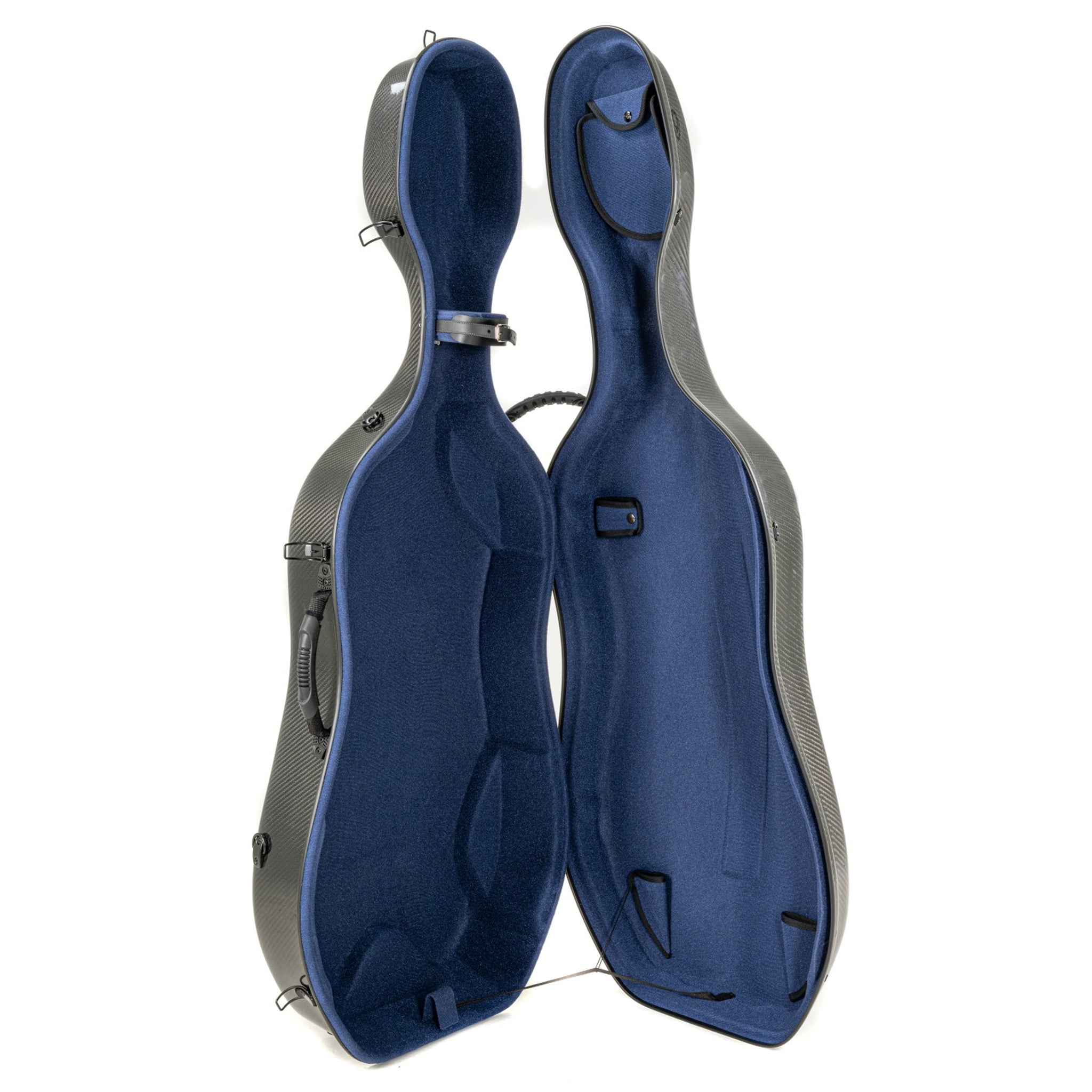 GEWA Cello Case, Idea Original Carbon 2.9, 4/4, Carbon Black/Dark Blue