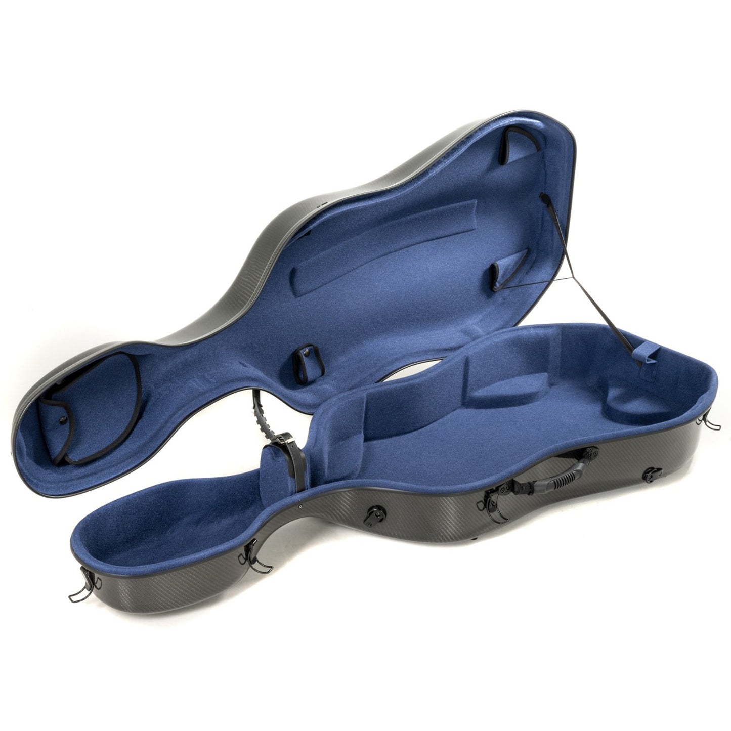 GEWA Cello Case, Idea Original Carbon 2.9, 4/4, Carbon Black/Dark Blue