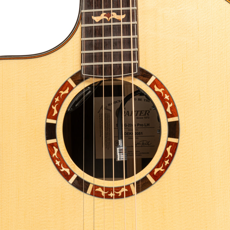 Crafter Stage Series 22, Cutaway Grand Audit Acoustic-Electric Guitar Left Hand