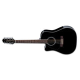 Takamine EF381DX-LH Left-Handed Legacy 12-String Acoustic-Electric Guitar W/Case