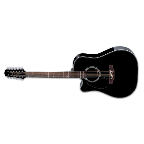 Takamine EF381DX-LH Left-Handed Legacy 12-String Acoustic-Electric Guitar W/Case