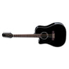 Takamine EF381DX-LH Left-Handed Legacy 12-String Acoustic-Electric Guitar W/Case