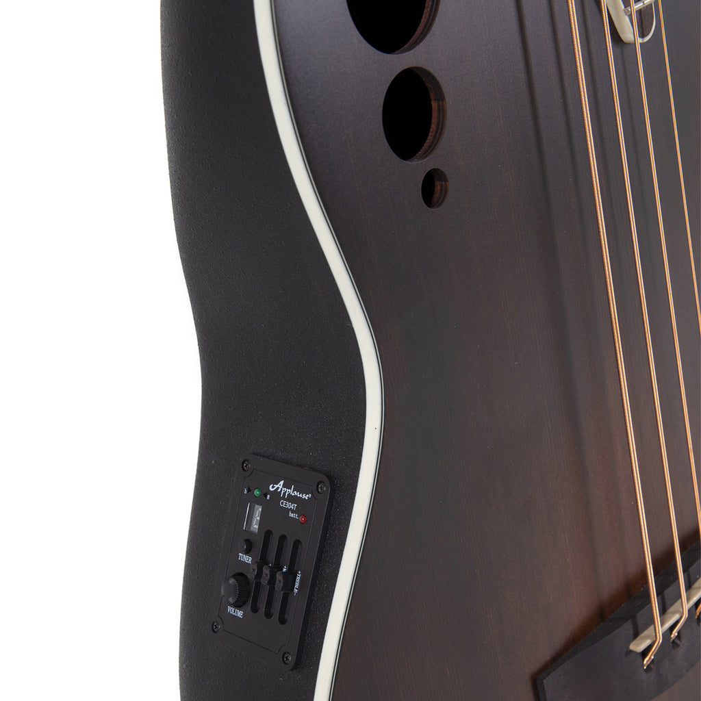 Applause EAcoustic Bass AEB47S, MS, Cutaway, Honeyburst Satin