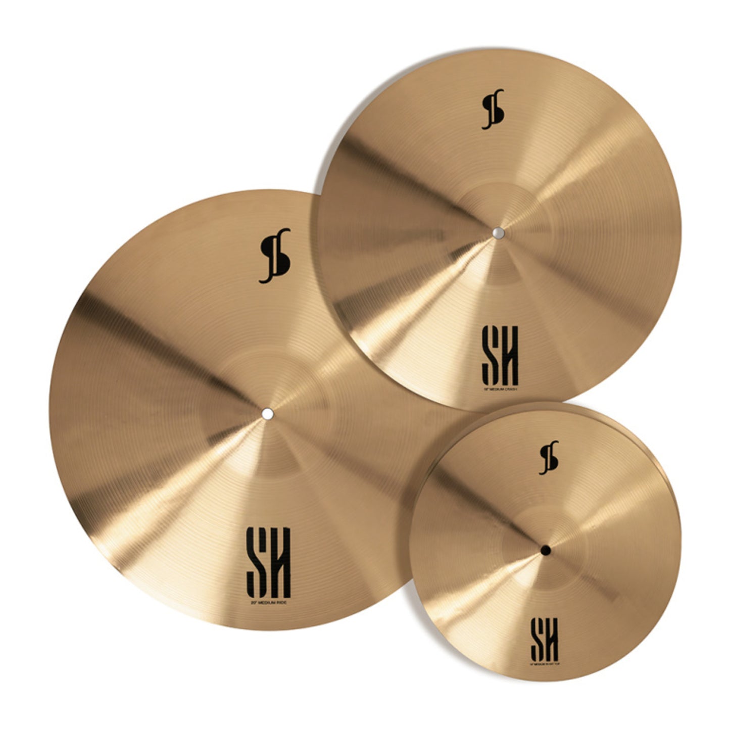 Stagg Sh Series, Regular Finish, Matched Cymbal Set